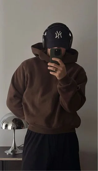 Brown Hoodie Style